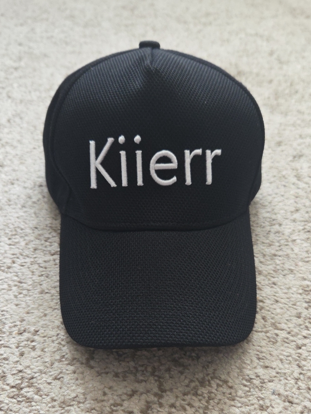 Kiierr - Black Embroidered Hat